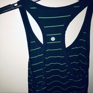 lululemon athletica Tops - Lululemon striped tank top size M lululemon athletica Tops - Lululemon striped tank top size M